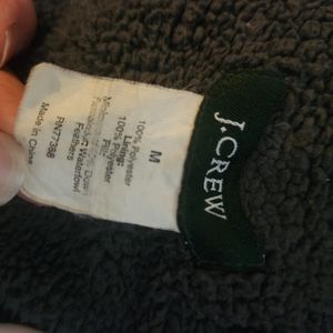 J.Crew feather-filled jacket